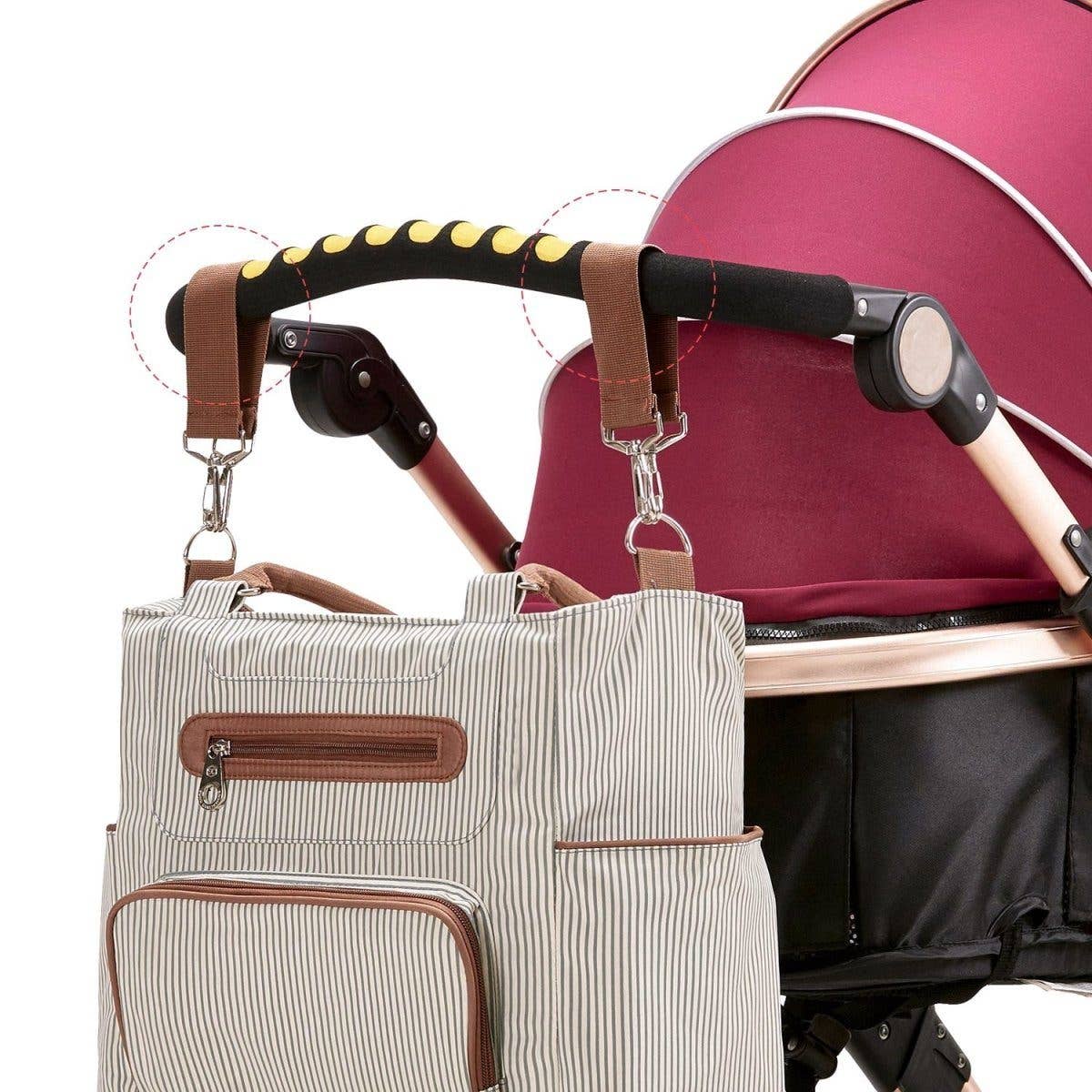 shoplittleswan - Deluxe Diaper Bag 7 Pieces Set