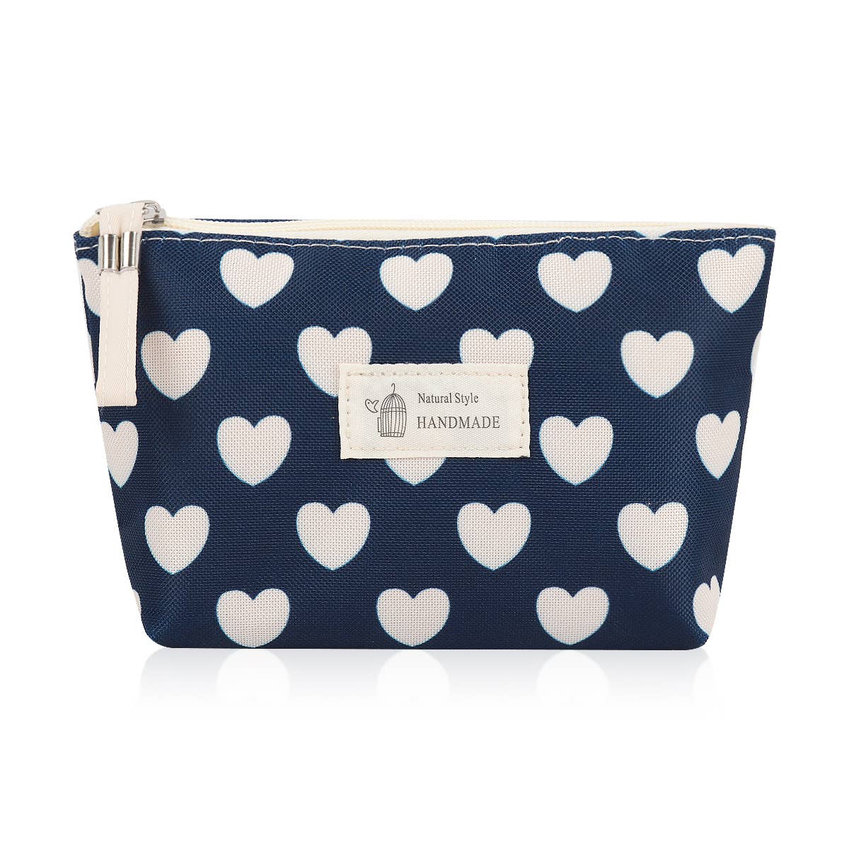 Mini Momo - Small Makeup Bag Cute Print Cosmetic Toiletry Pouch