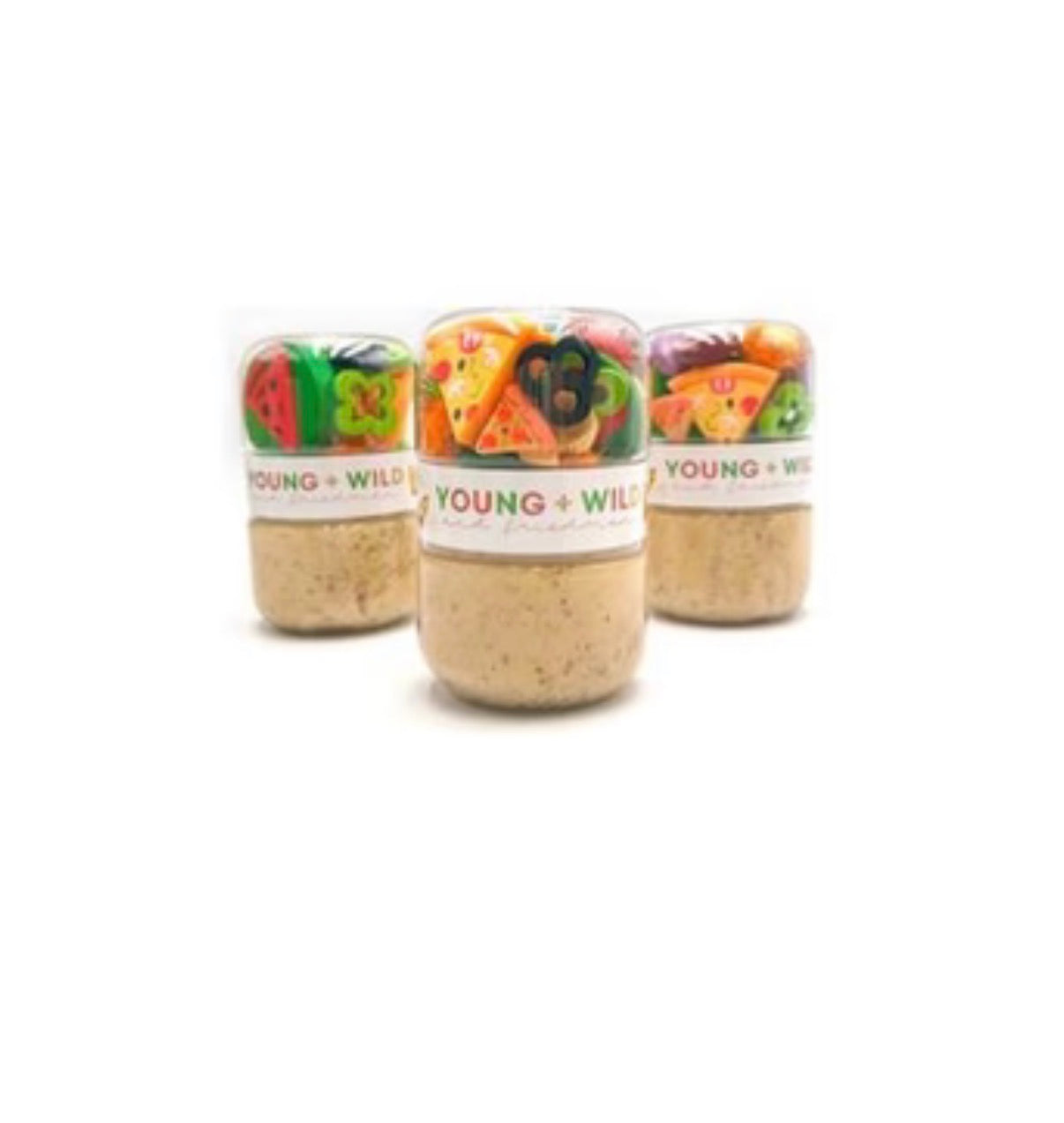 Young + Wild and Friedman - Grab & Go Dough Jar - Pizza
