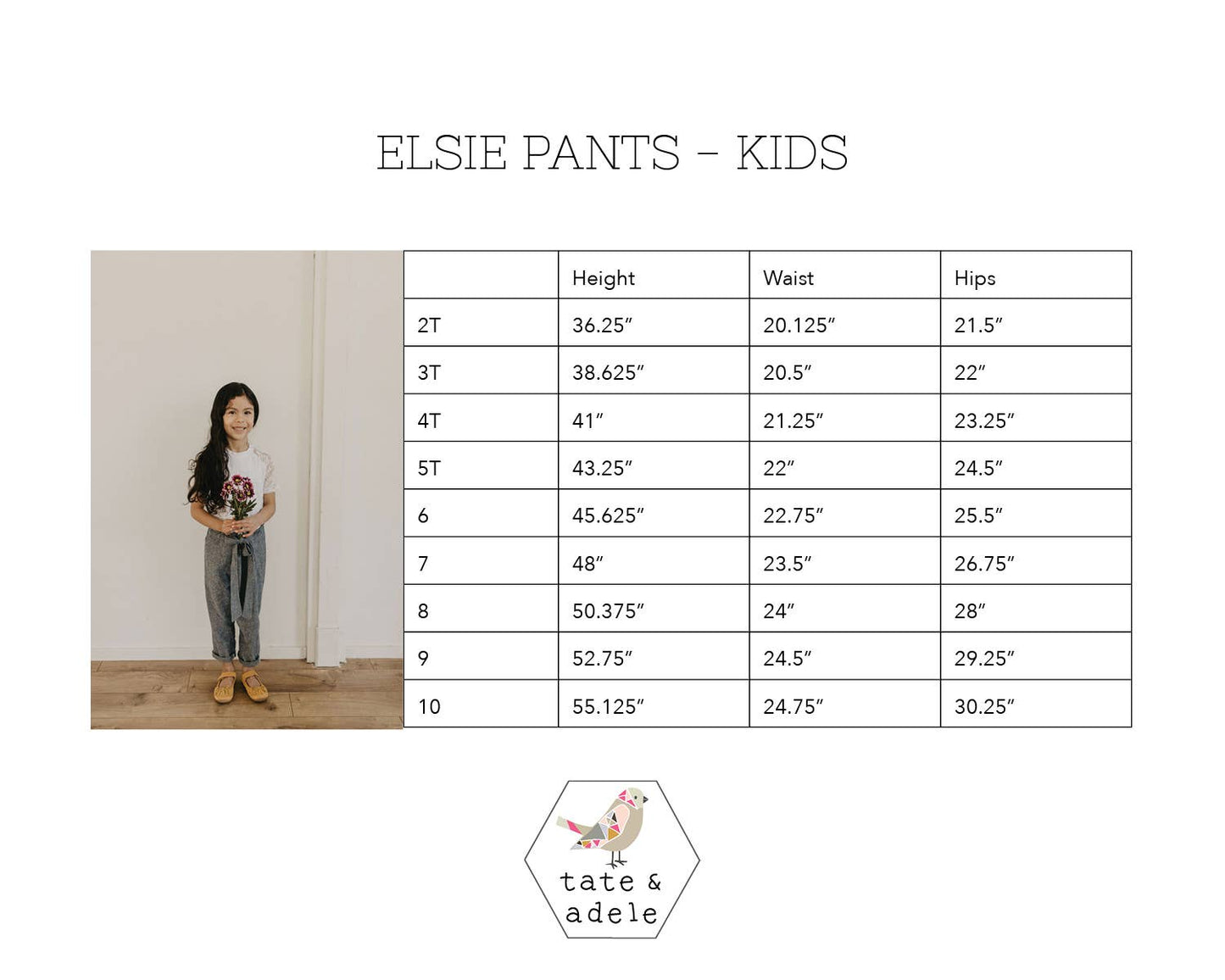 Tate & Adele - Paper bag waist Pant with tie