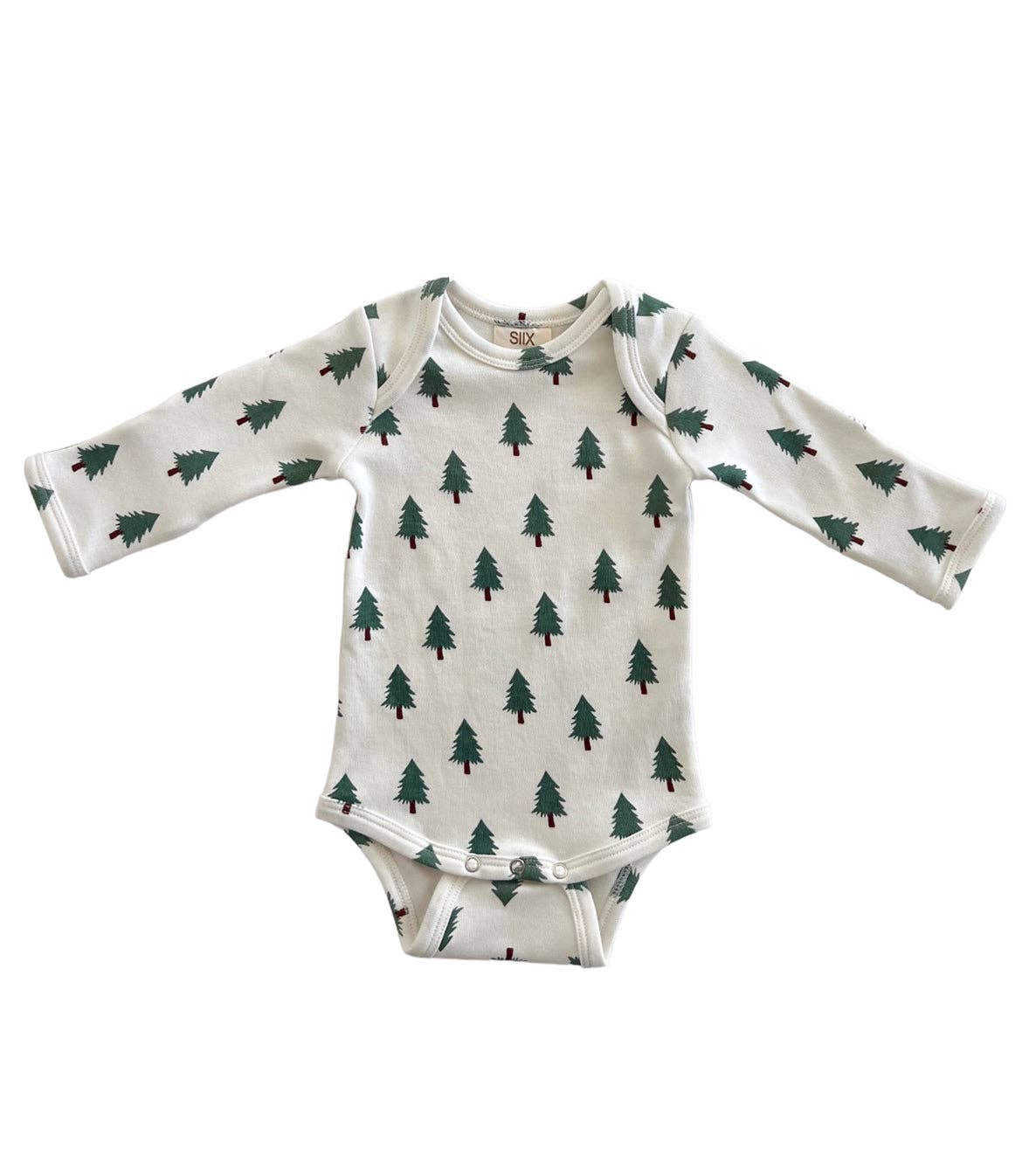 SIIX Collection - Trees / Organic Long Sleeve Bodysuit
