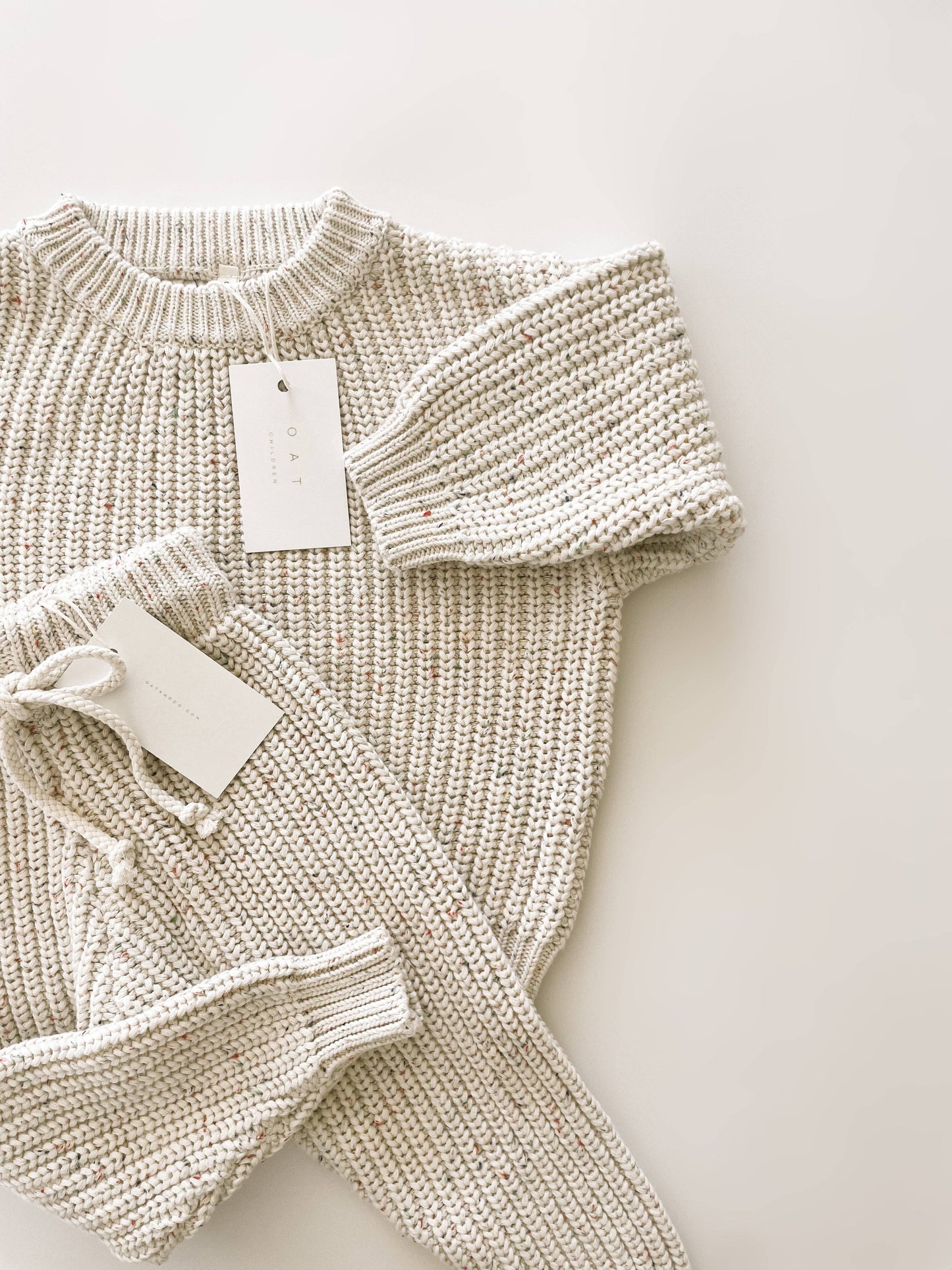 Oat Children - ‘Sprinkle Knit’ Chunky Sweater