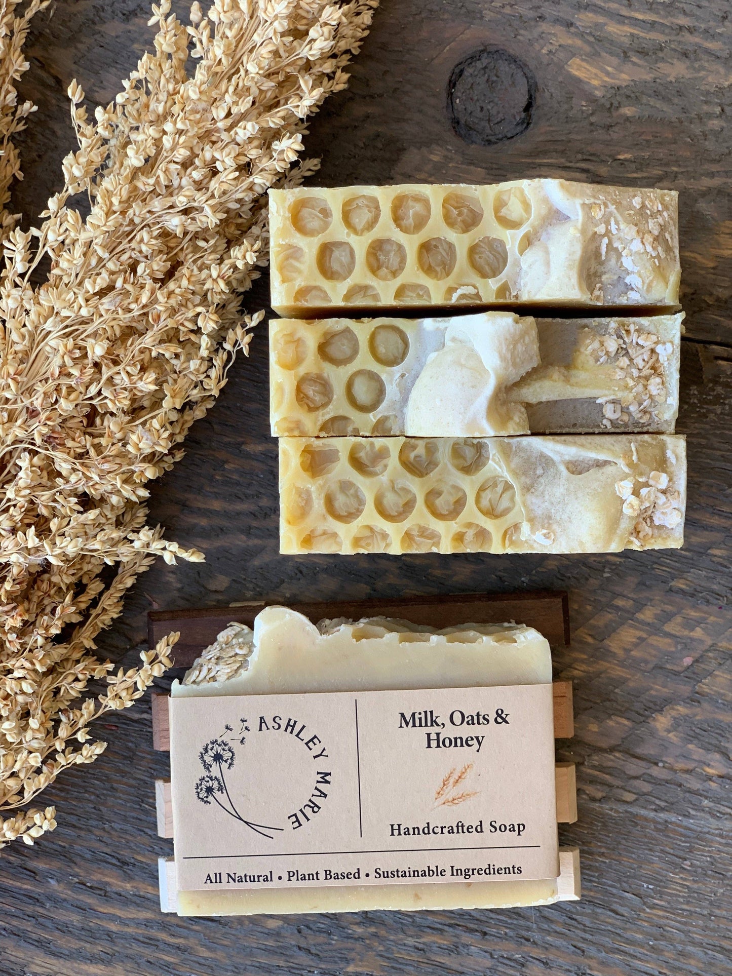 Ashley Marie Soap - Milk, Oats & Honey Goatsmilk Soap