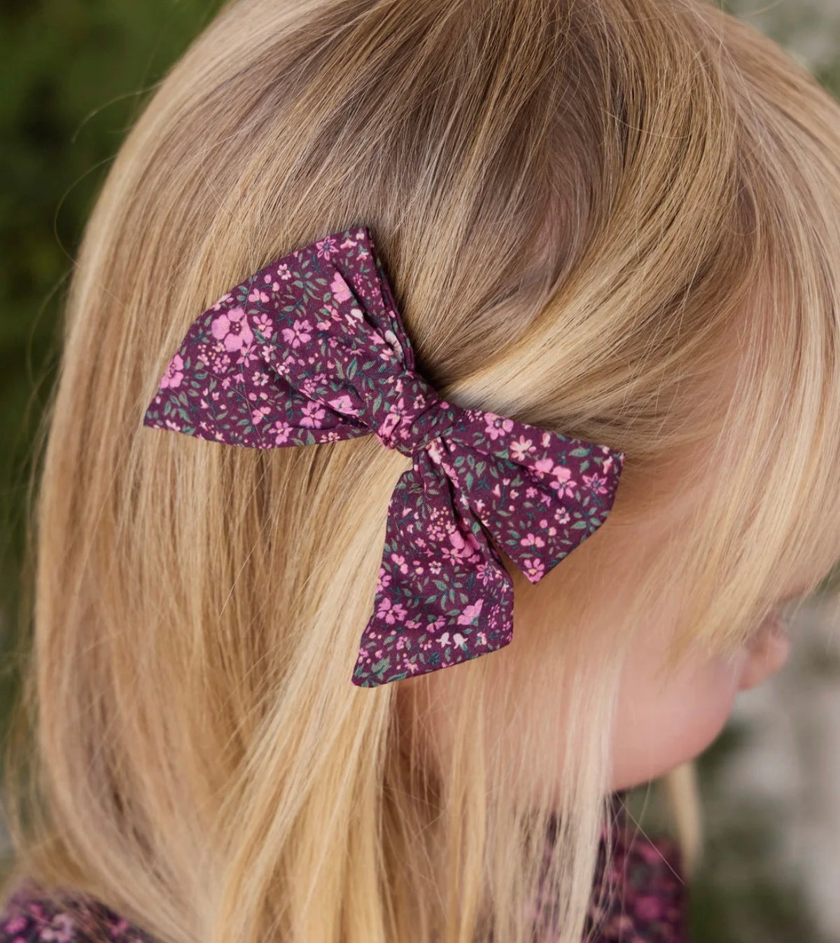 Jamie Kay - Dovie Bow - Floral Fig