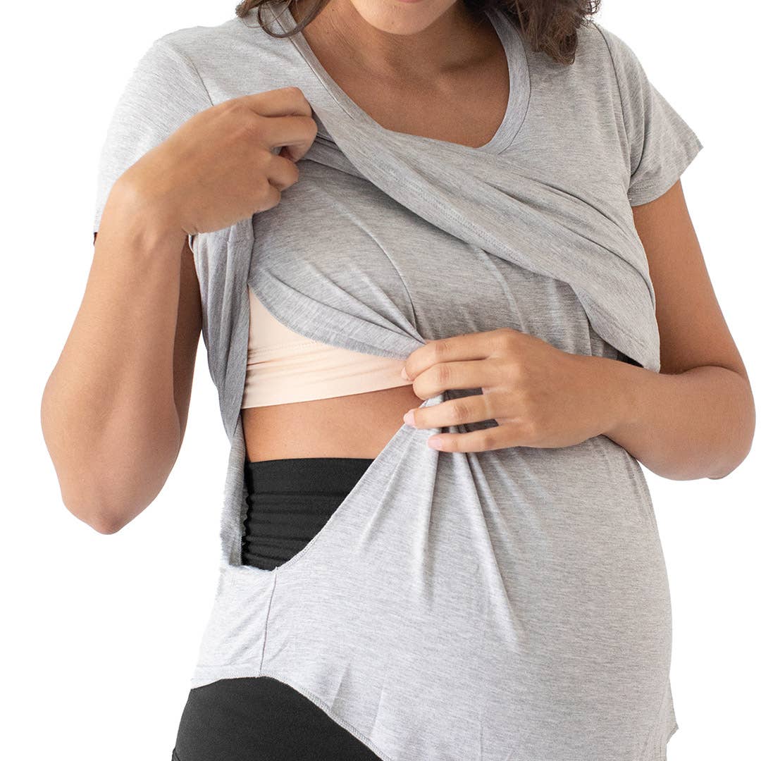Kindred Bravely - Everyday Nursing & Maternity T-shirt With Pocket