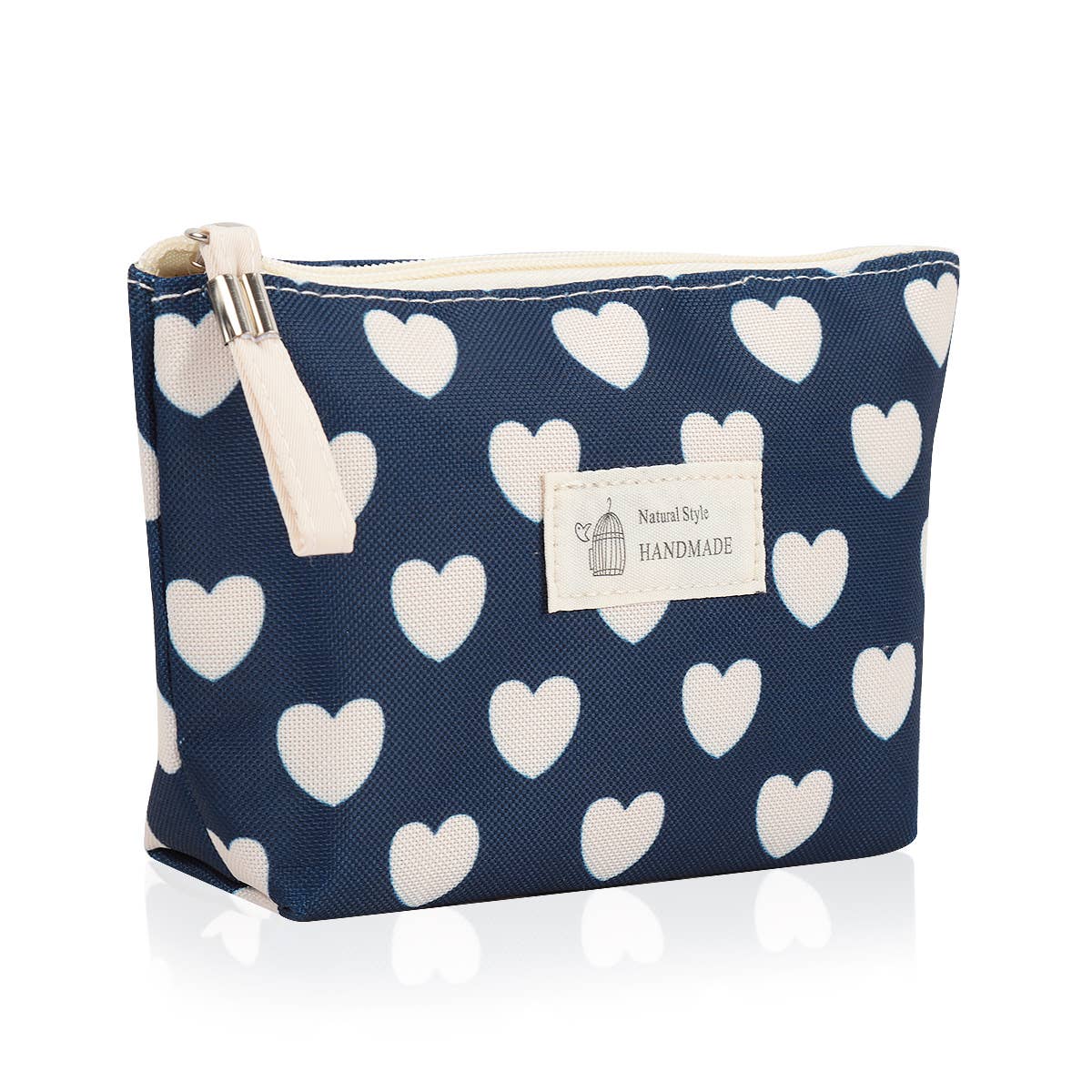 Mini Momo - Small Makeup Bag Cute Print Cosmetic Toiletry Pouch