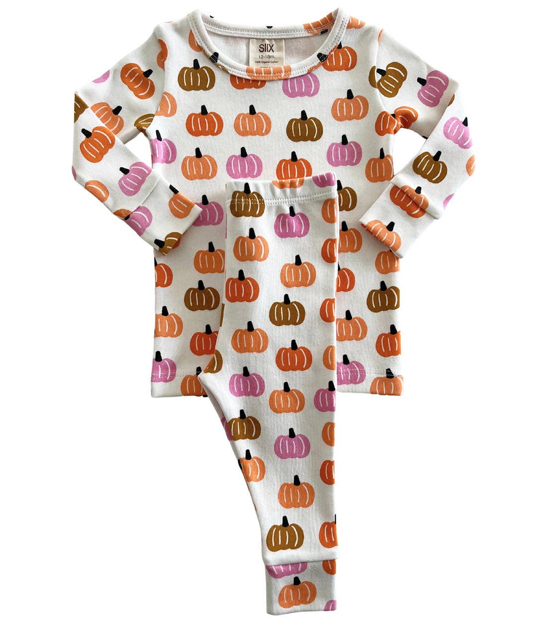 SIIX Collection - Pink Pumpkin Patch / Organic 2-Piece Set (Baby - Kids)