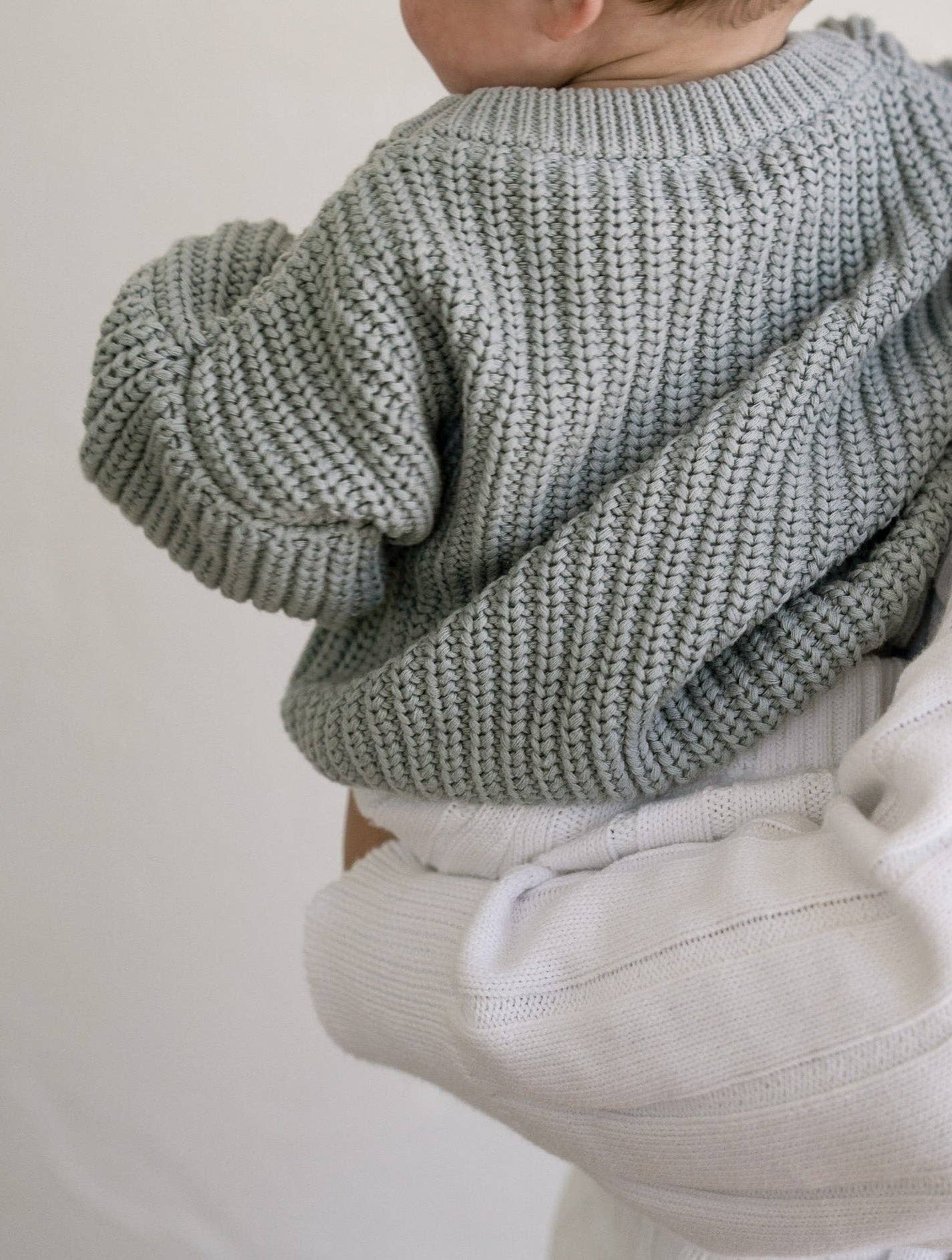 Oat Children - ‘Fog’ Chunky Knit Sweater