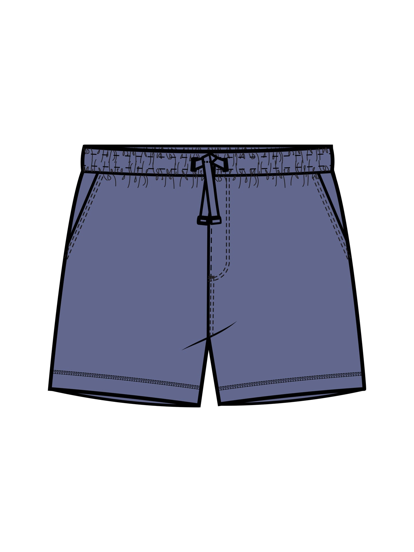 Colored Organics - Organic Baby and Kids Dane Short - Marino