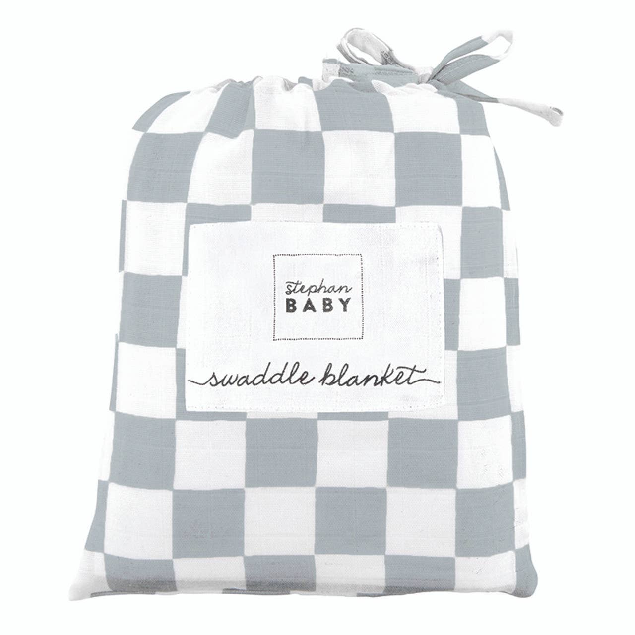 Stephan Baby by Creative Brands - Swaddle Blanket - Checkerboard