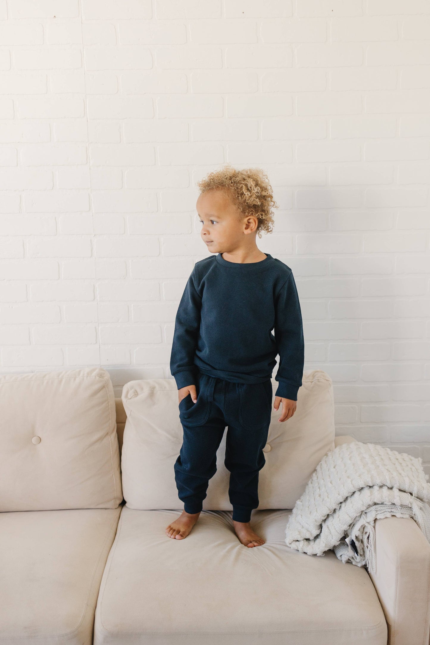 Henry Drew Collection - Blank Crew Neck | Dark Sapphire