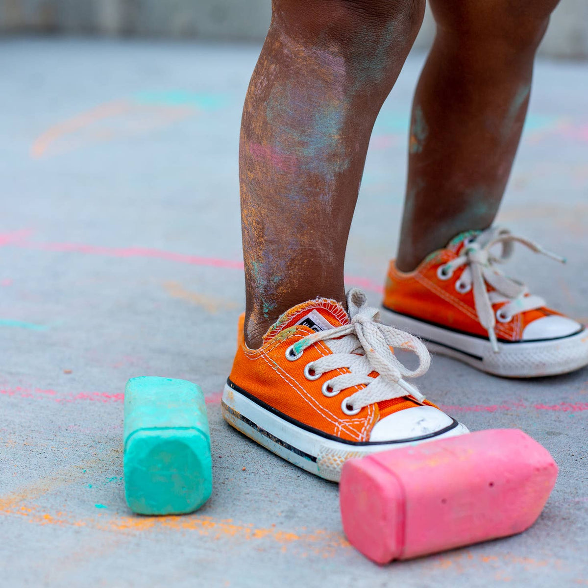 Urban Infant - Kids Chunky Sidewalk Chalk - Non-Toxic - Birthday