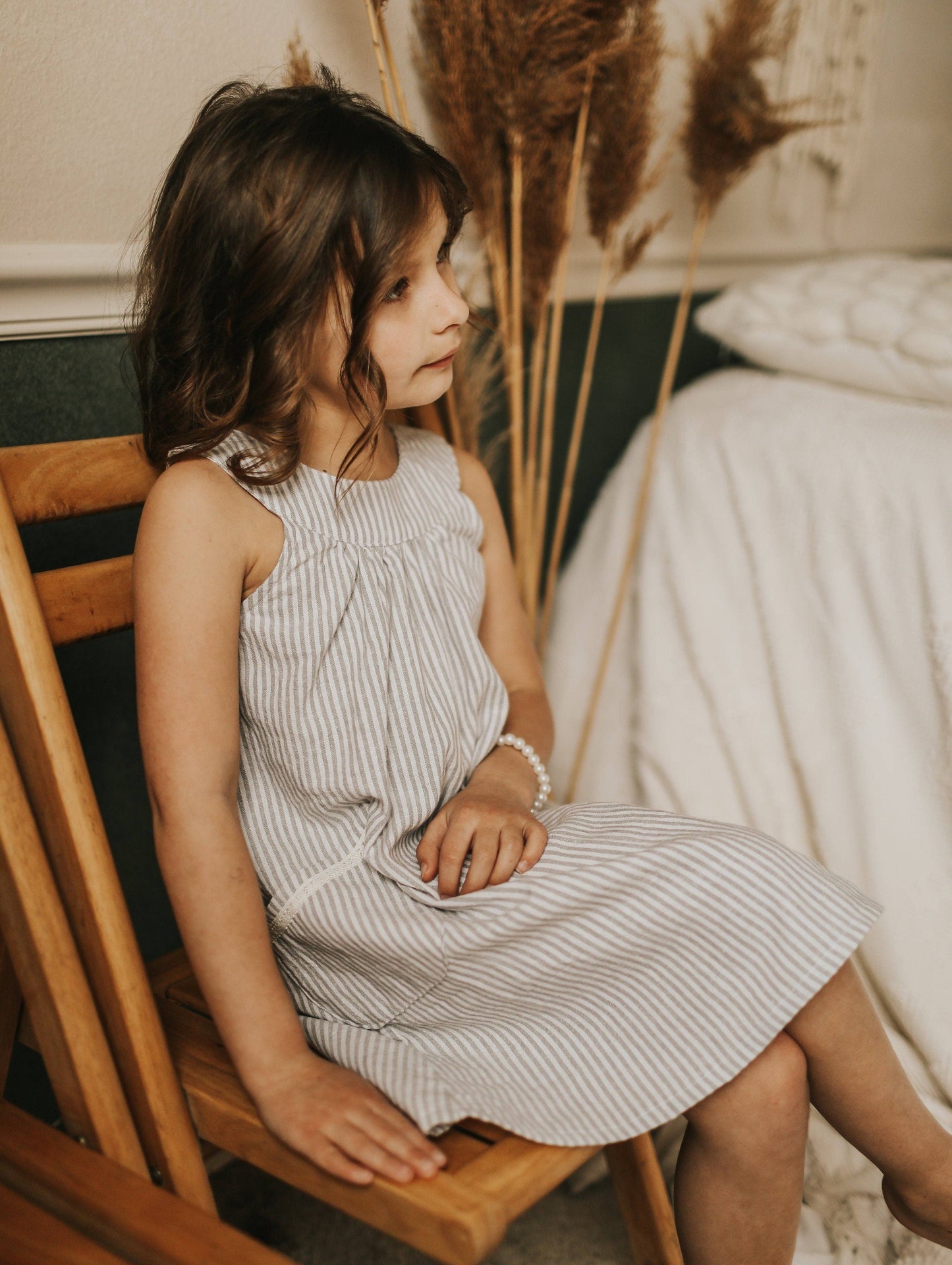 Tate & Adele - Yoke Dress with pockets