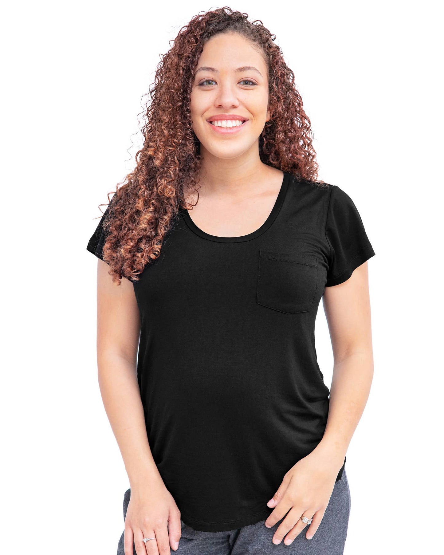 Kindred Bravely - Everyday Nursing & Maternity T-shirt With Pocket