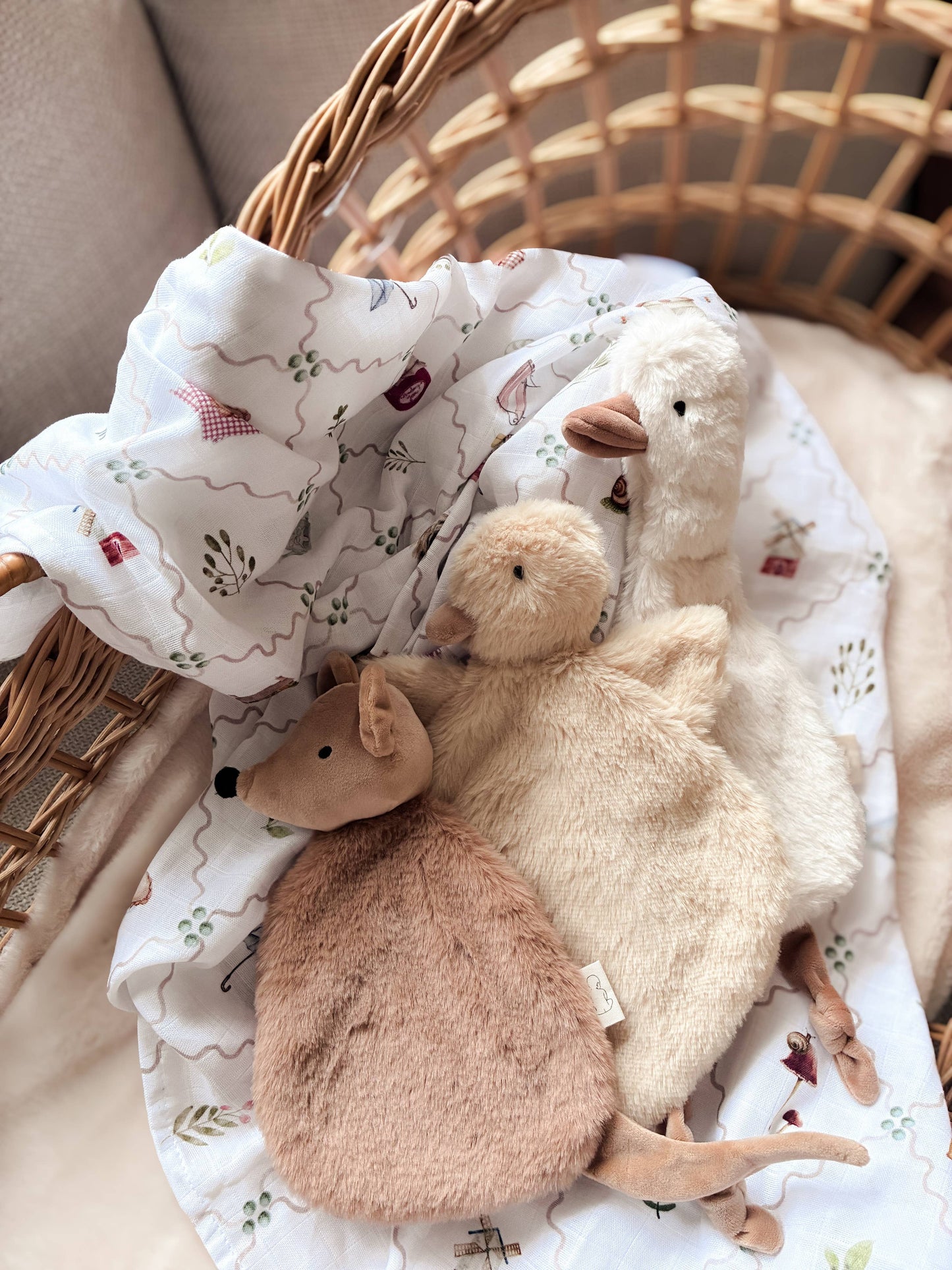 Pop Ya Tot - Quacks the Comforter Toy