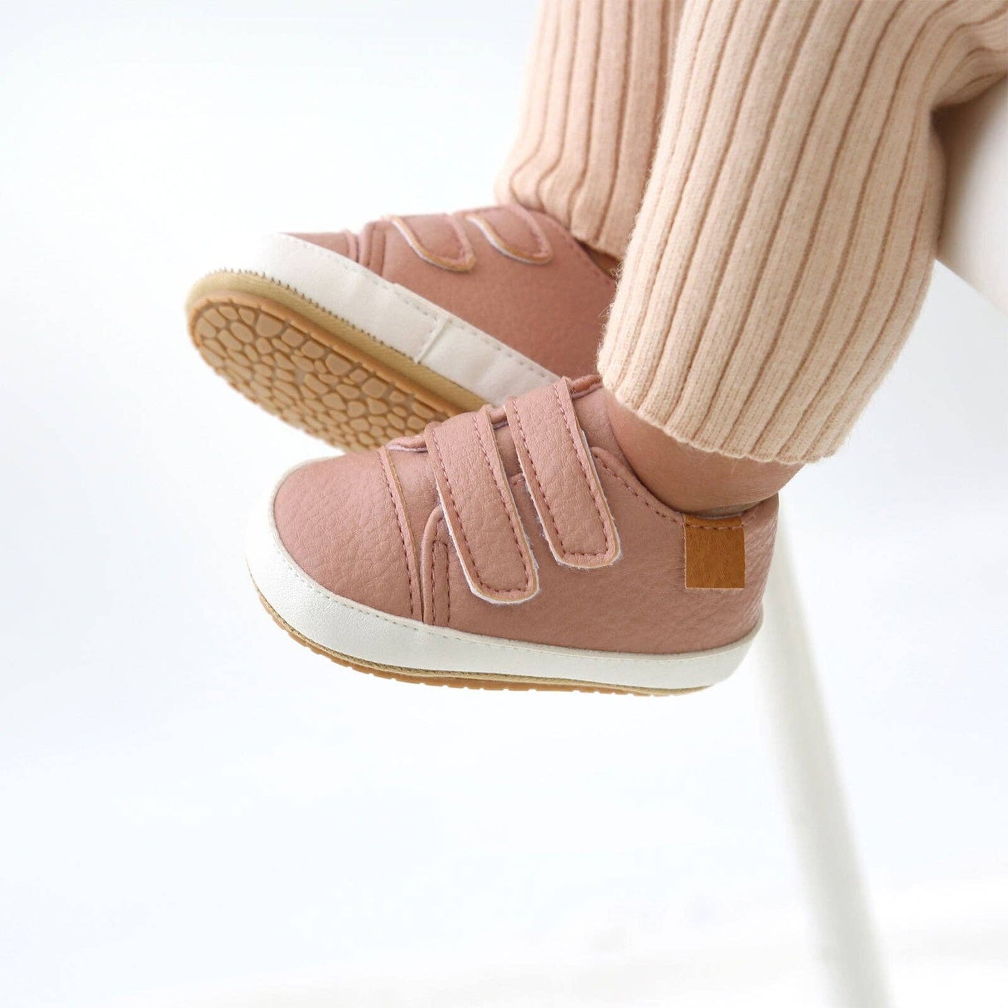 Urban Tots - Velcro Sneaks - Dusty Pink