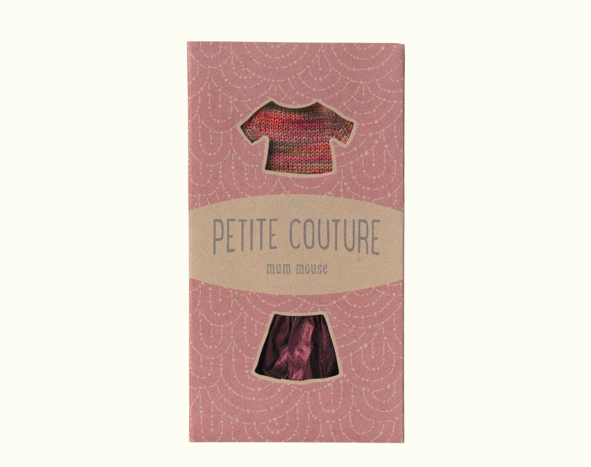 Maileg - Skirt and Knitted Blouse, Mum Mouse