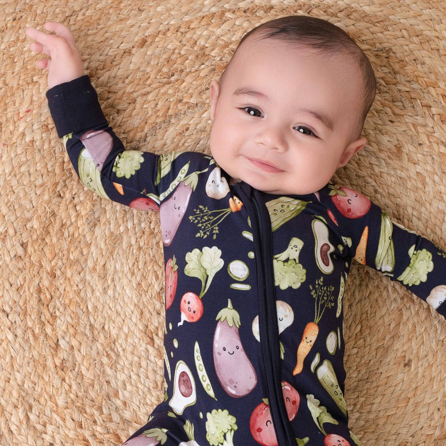 Jammie Session Jammies - Love You Veggie Much Romper