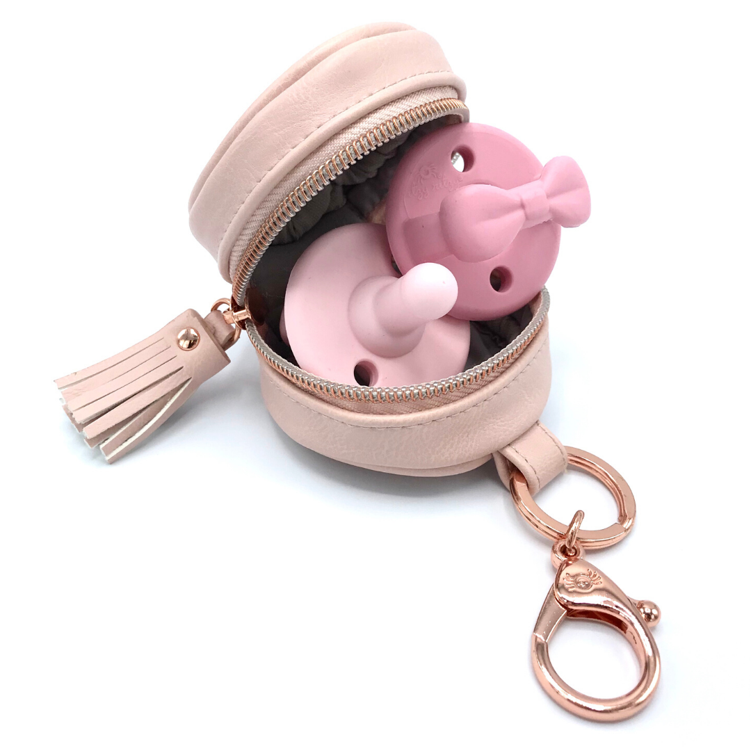 Itzy Ritzy - Blush Diaper Bag Charm Pod Keychain