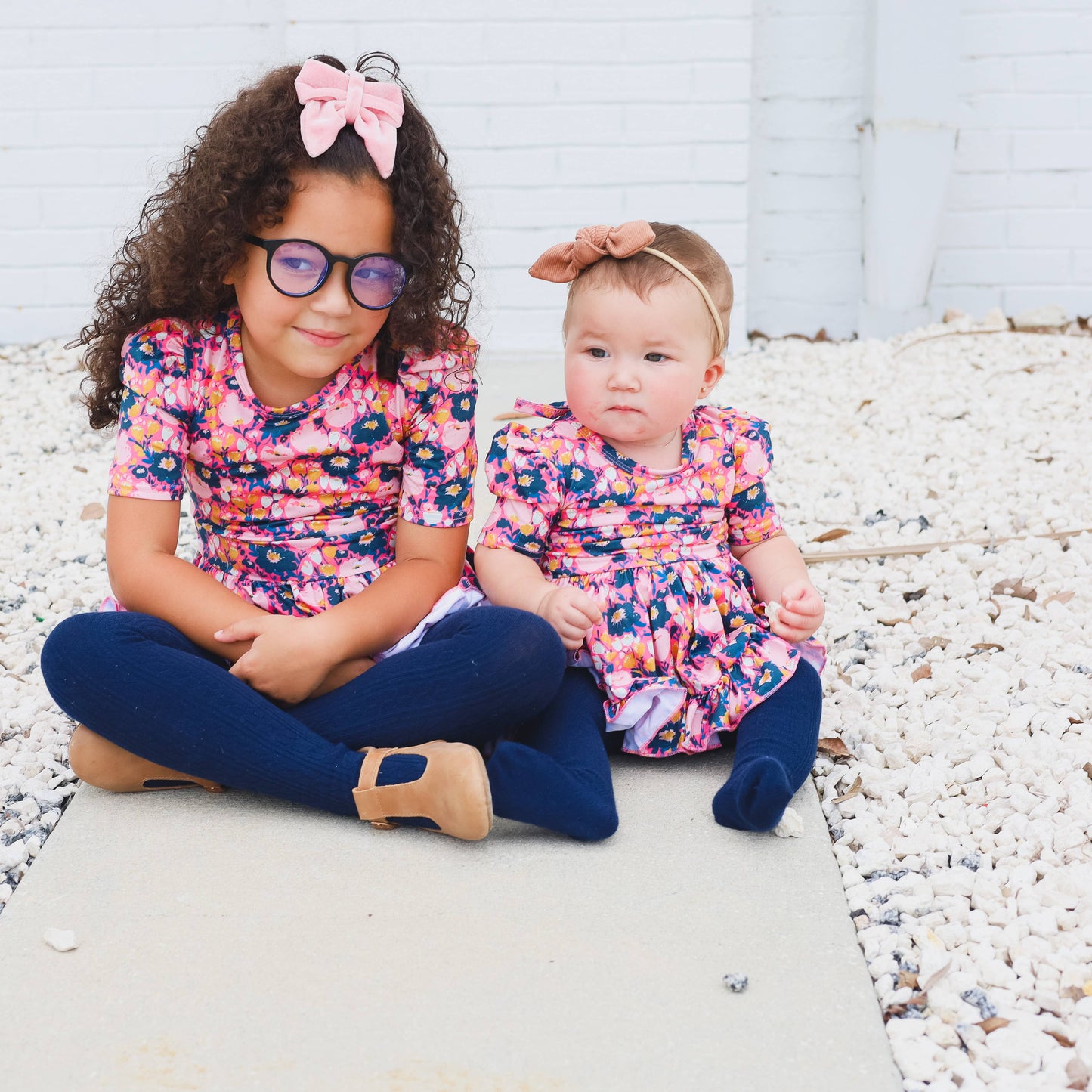 Navy Cable Knit Tights: 3 - 4 Years
