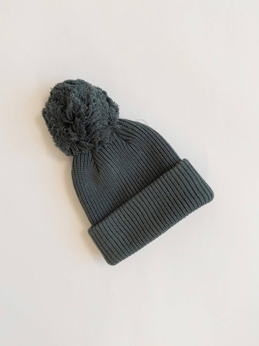 Pine Kids - Knit Pom Hat - Pine
