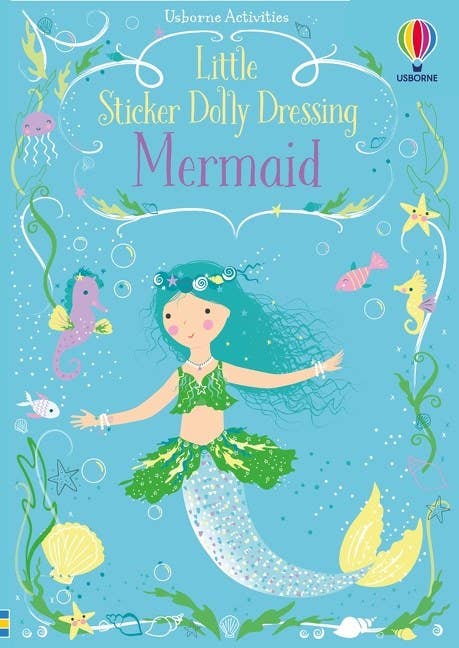 HarperCollins - Little Sticker Dolly Dressing Mermaid : Usborne