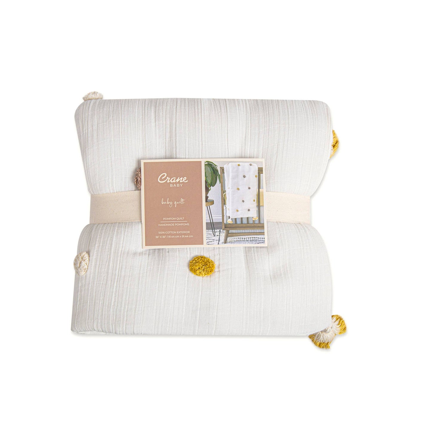 Crane Baby - Kendi Pom Pom Blanket