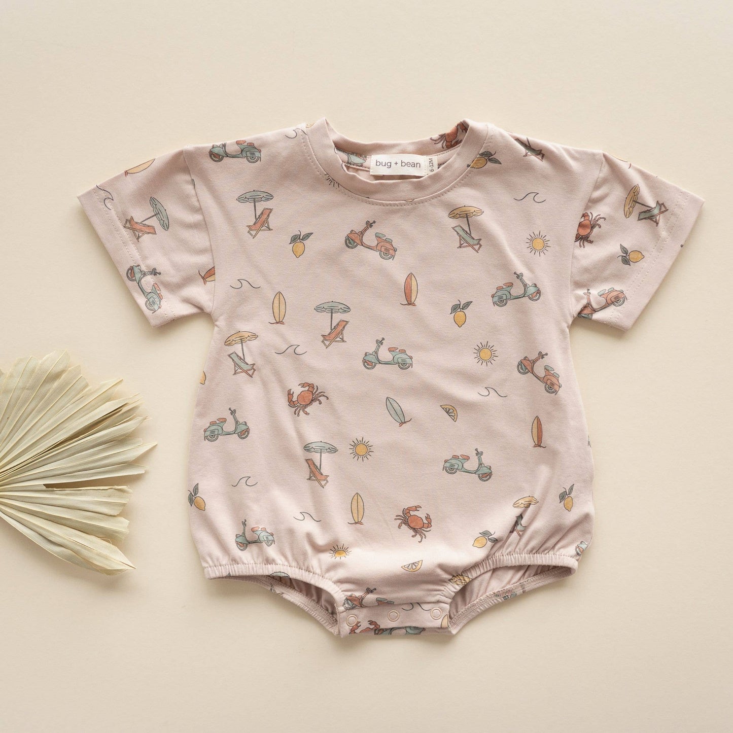 bug + bean kids - Organic Cotton Bubble Romper – Summer Vibes