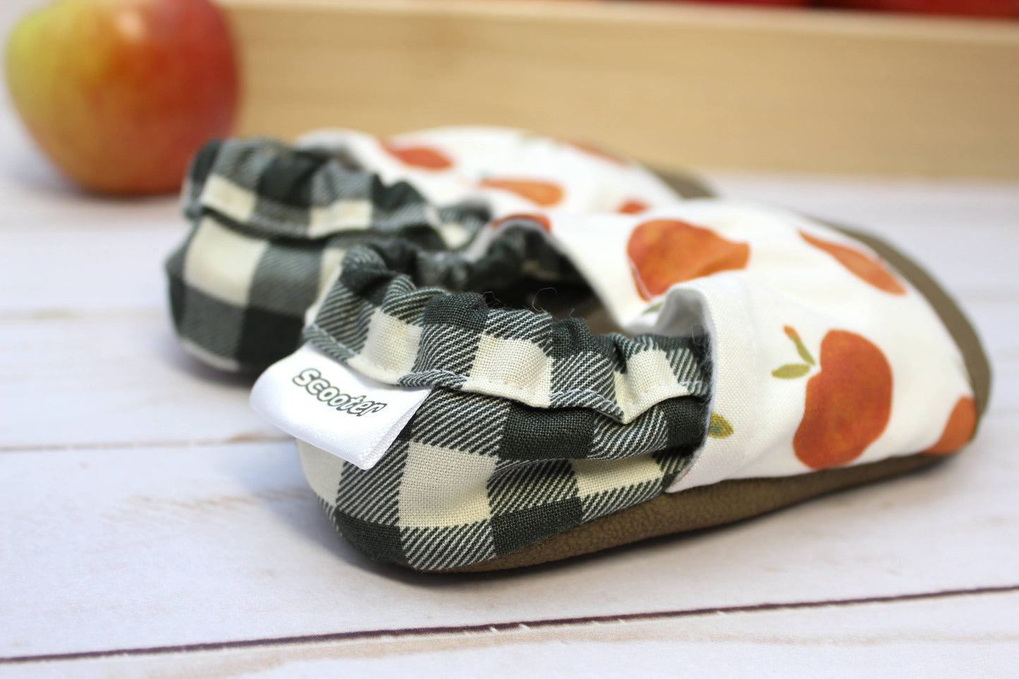 Scooter Booties - Apples Baby Shoes 6-12m