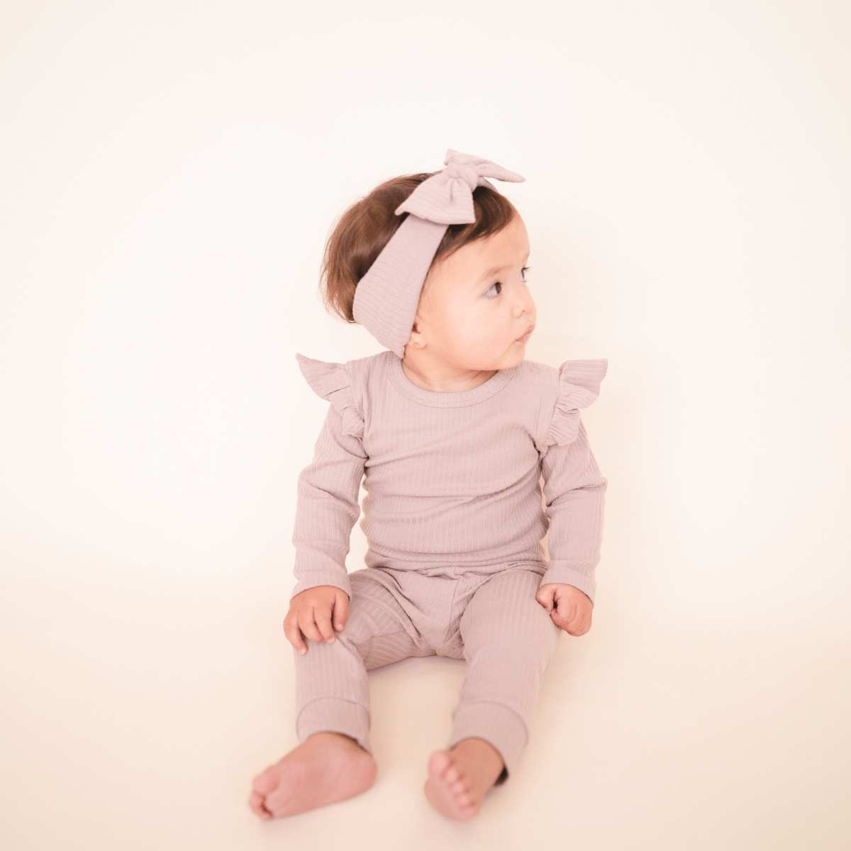 bug + bean kids - Organic Ribbed Cotton Legging