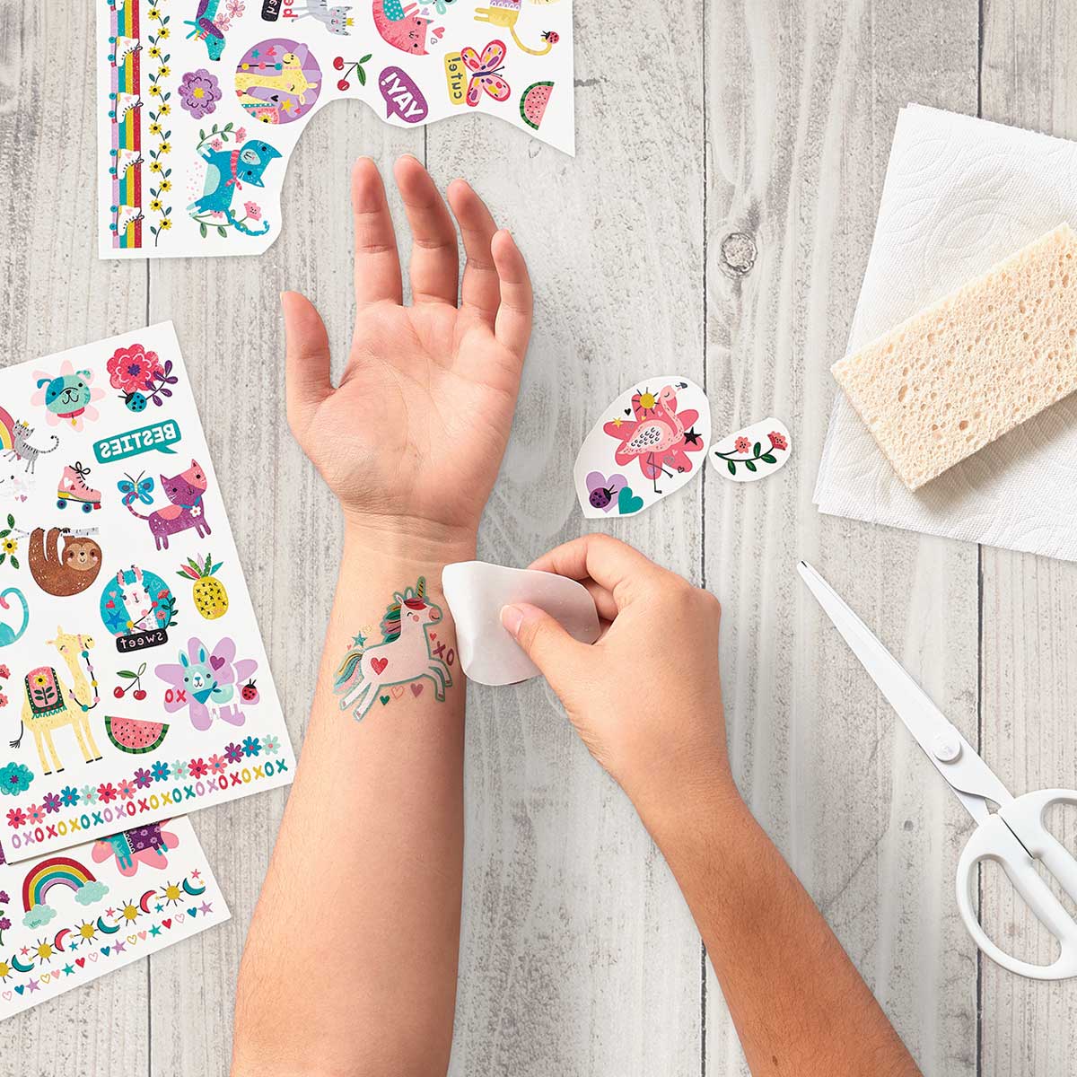OOLY - Tattoo Palooza: Glitter Temporary Tattoos - Mermaid Magic (3