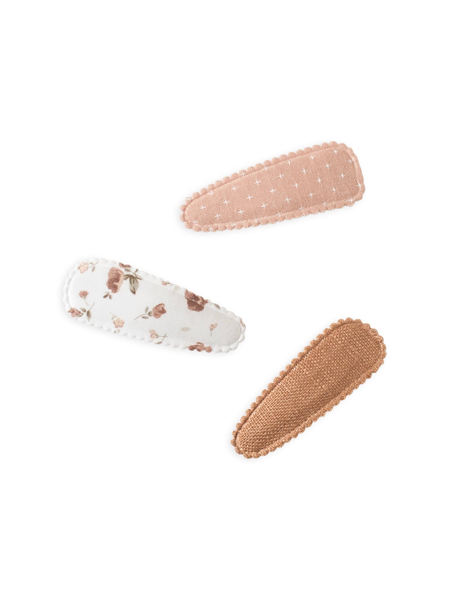 Colored Organics - Baby Hair Clips 3 Pack - Cider Floral