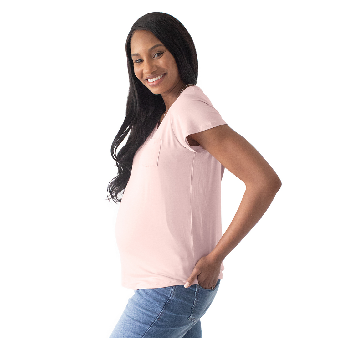 Kindred Bravely - Everyday Nursing & Maternity T-shirt With Pocket