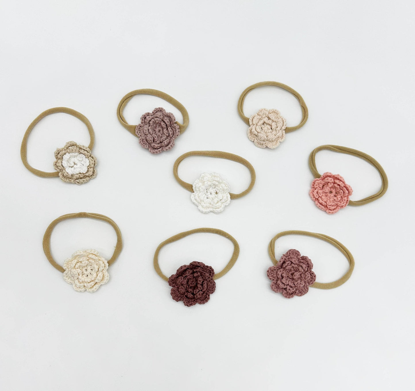 OLIVE & CRADLE - Crochet Flower Headband