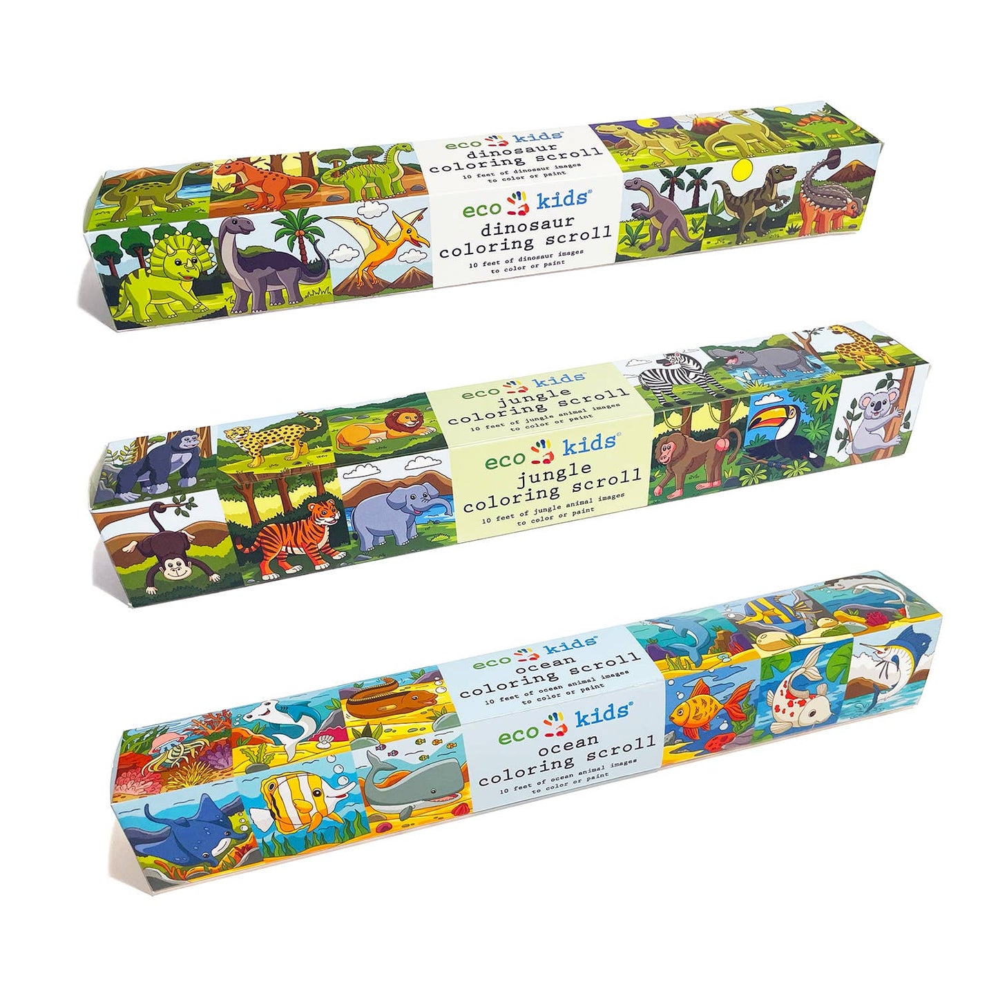eco-kids / elseware unplug - Coloring scroll - ocean - case