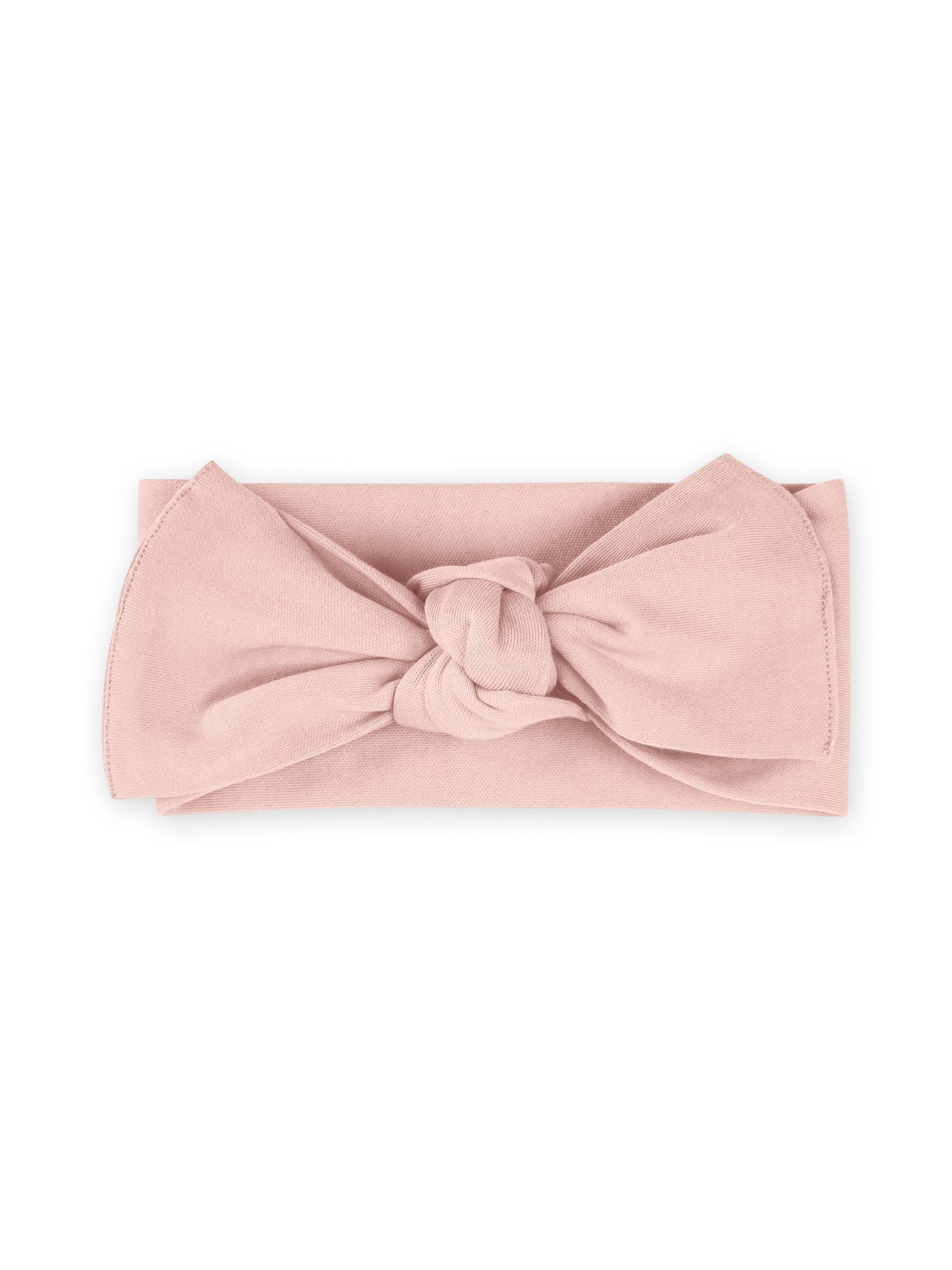 Colored Organics - Organic Baby Hattie Knot Bow Wrap - Ballet
