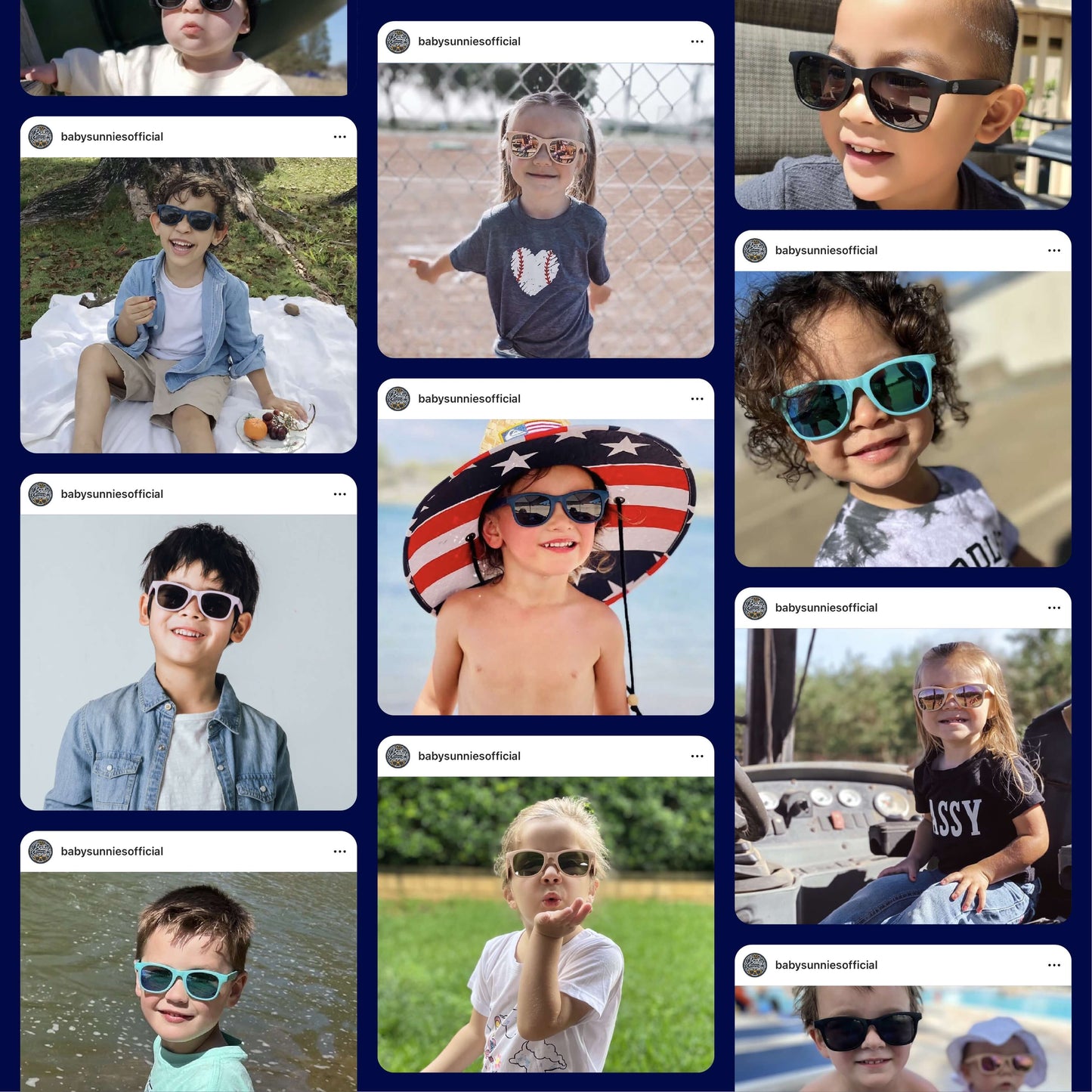 Baby Sunnies - White Polarized Baby Sunglasses 3-8 Years