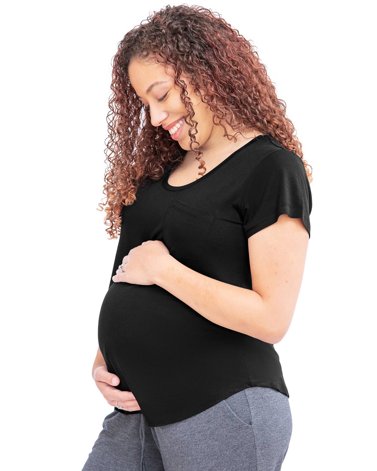 Kindred Bravely - Everyday Nursing & Maternity T-shirt With Pocket