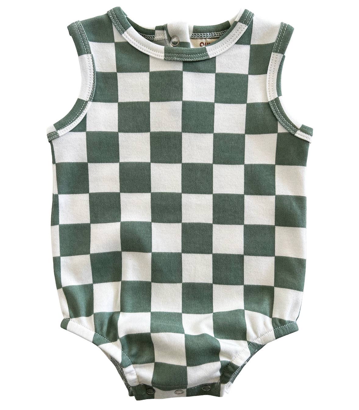 SIIX Collection - Matcha Milkshake Checkerboard / Organic Dune Bubble (Baby)