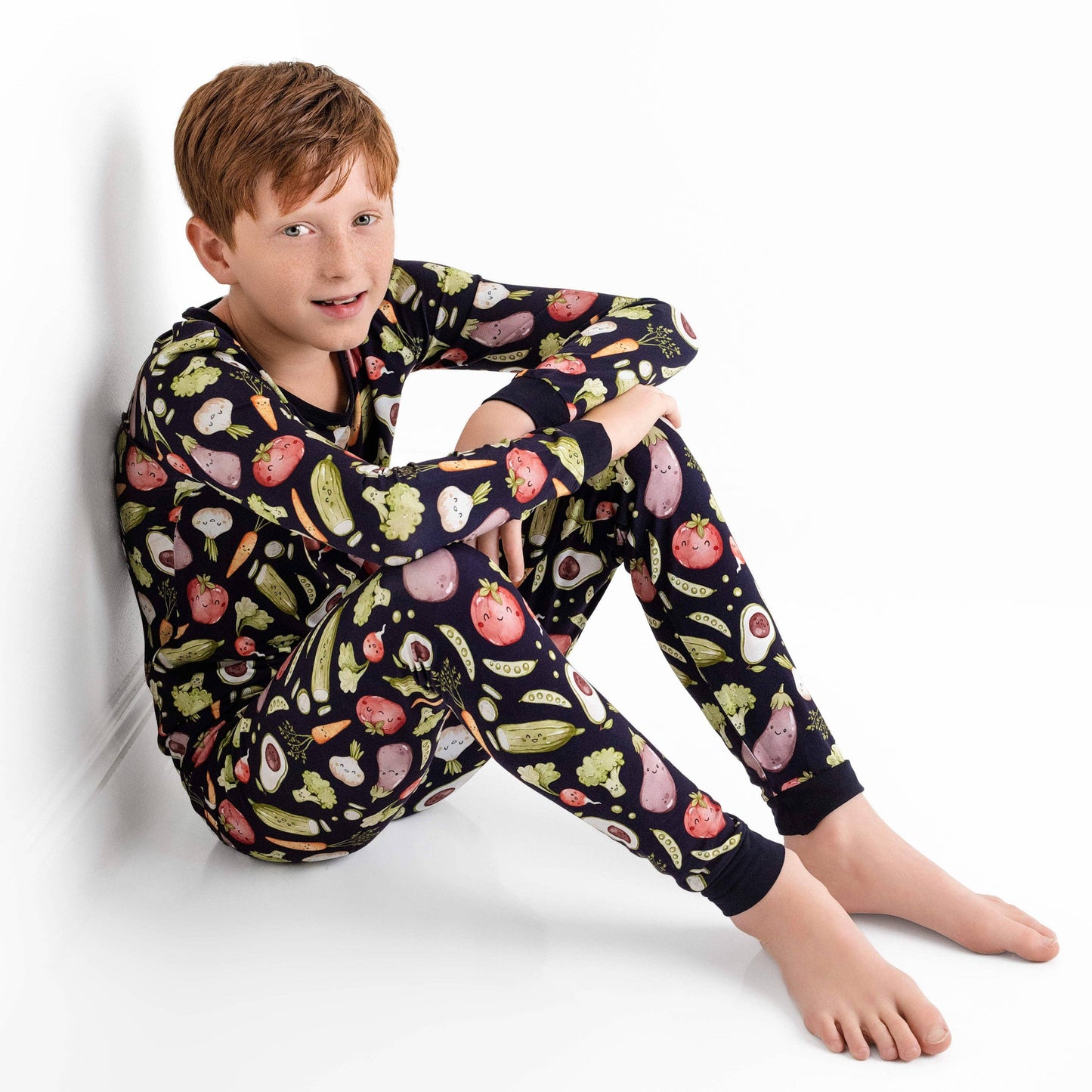 Jammie Session Jammies - Love You Veggie Much Long Sleeve PJ's