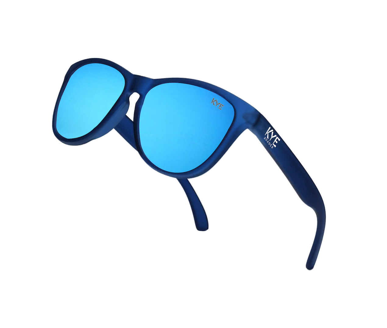 Kye Shades - Kids Polarized Sunglasses | Blue Frog - Fits Ages 3-7