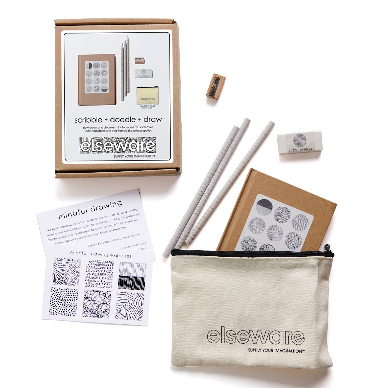 eco-kids / elseware unplug - Sketch book kit - case