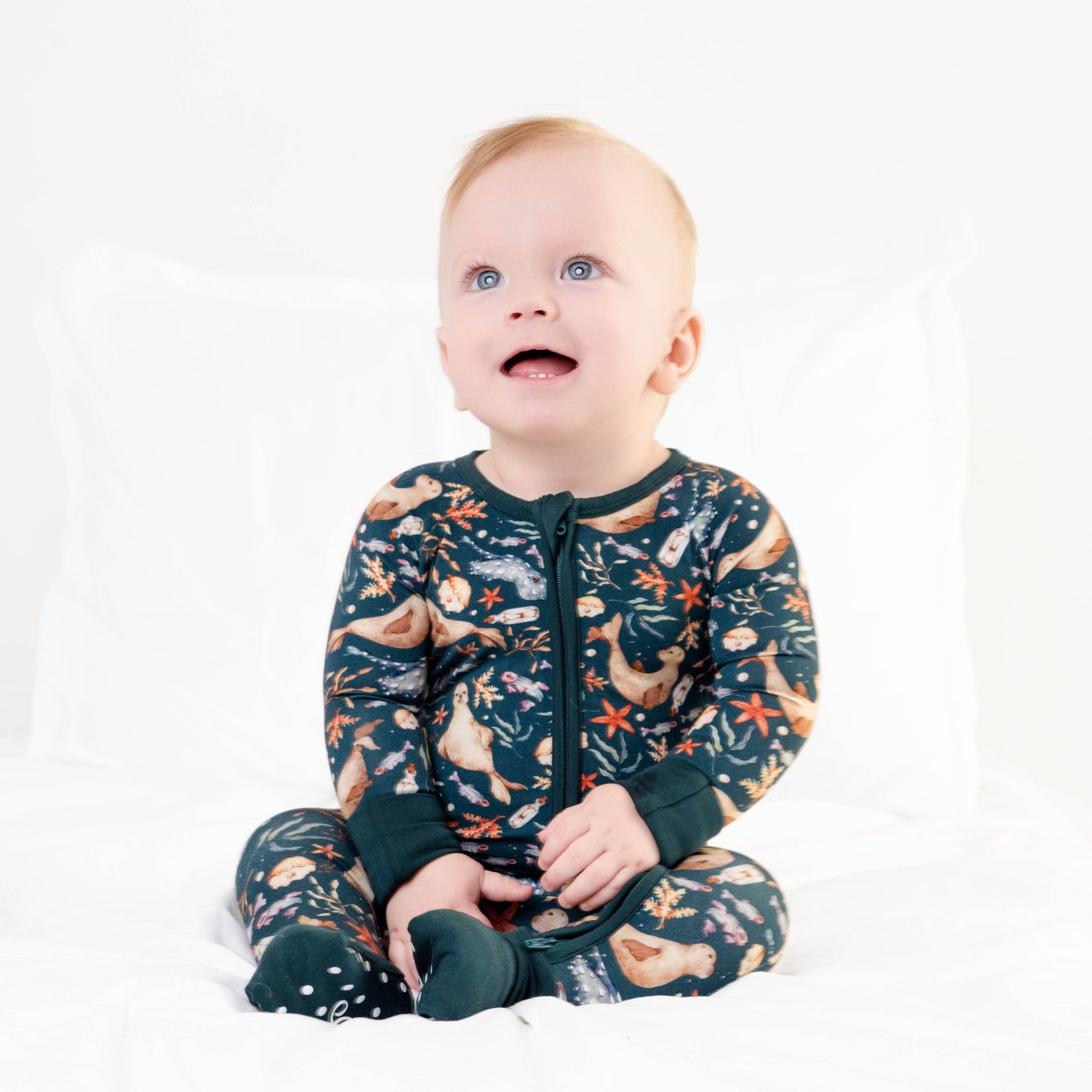 Jammie Session Jammies- Waves & Whiskers