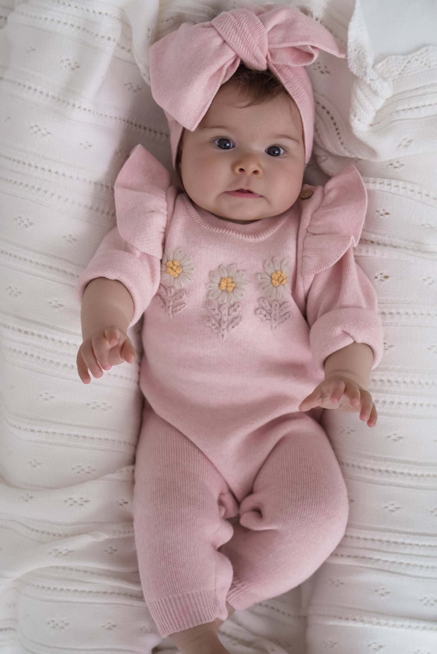 Luna + Luca - Luna + Luca Daisy Knit Jumpsuit