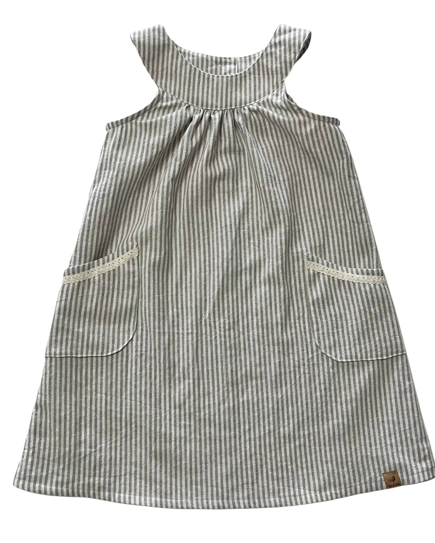 Tate & Adele - Yoke Dress with pockets
