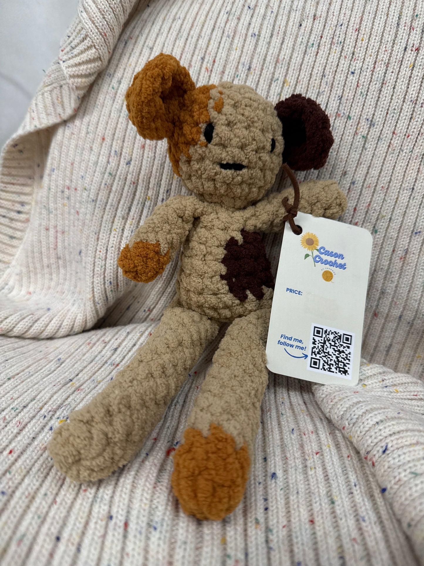 Cason Crochet - Long Legged Plush Puppy