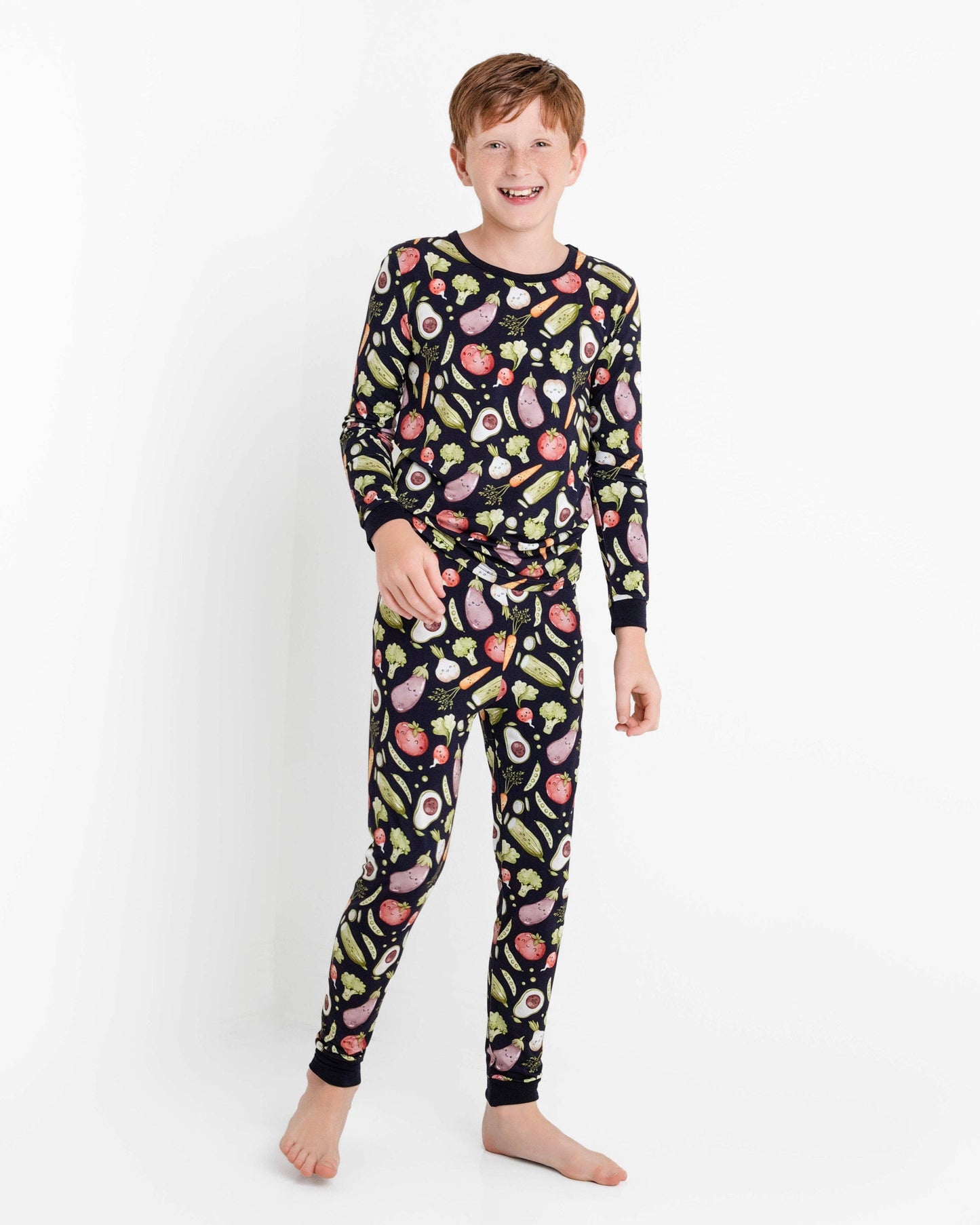 Jammie Session Jammies - Love You Veggie Much Long Sleeve PJ's