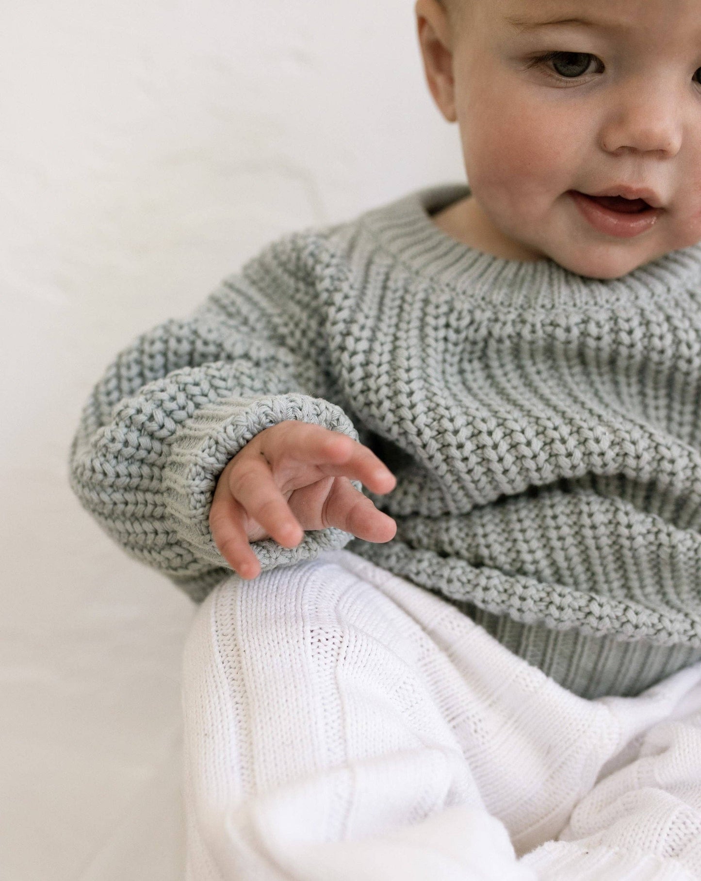 Oat Children - ‘Fog’ Chunky Knit Sweater
