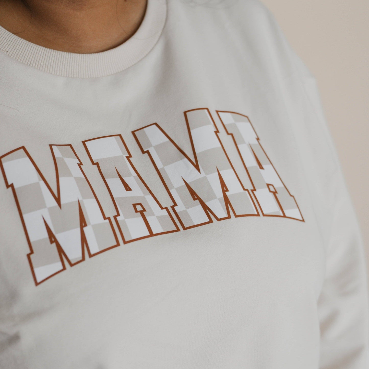 August and June Kids Wear LLC - Checkered MAMA