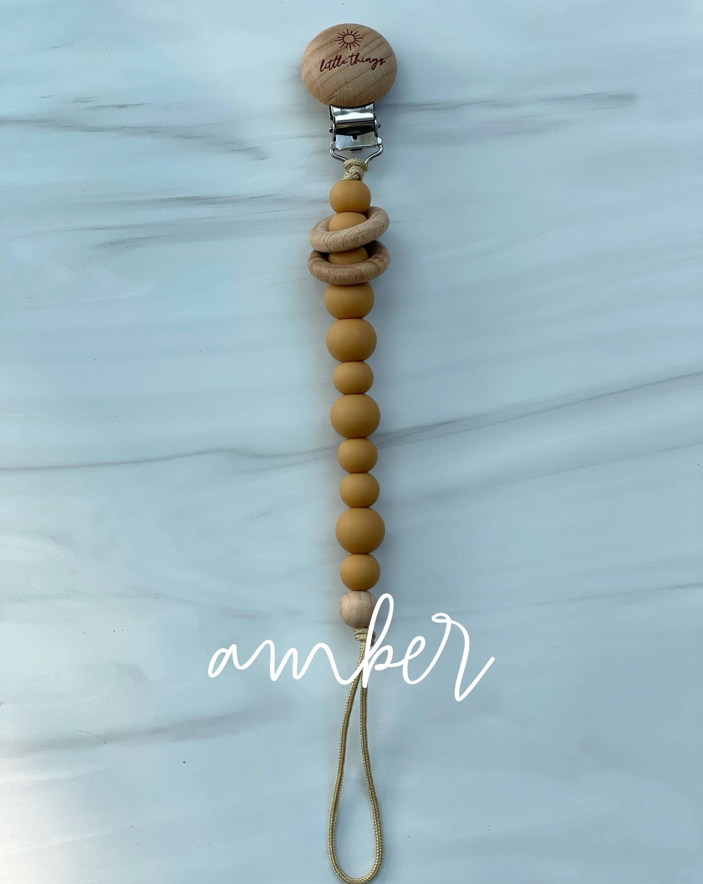 Wild Little Things - Earthy Pacifier Clip